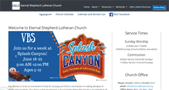 Desktop Screenshot of eternalshepherd.org