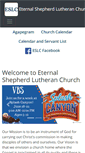 Mobile Screenshot of eternalshepherd.org